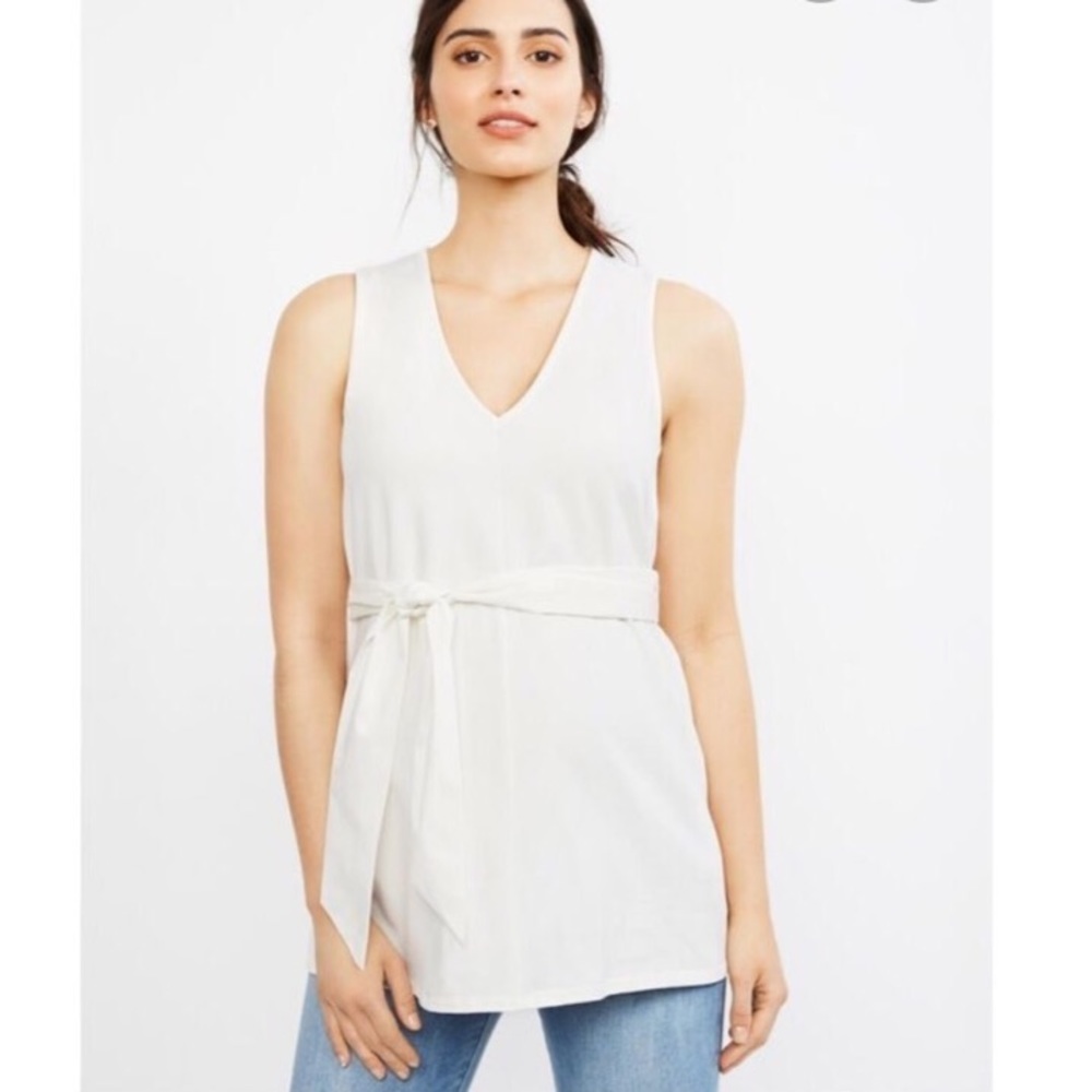 NWT Pea in the Pod Sash Tie Maternity Top